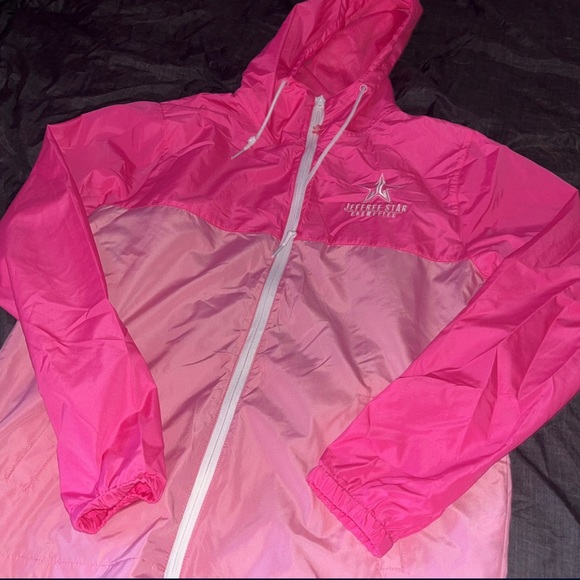 Jeffrey Star pink windbreaker - Picture 1 of 2